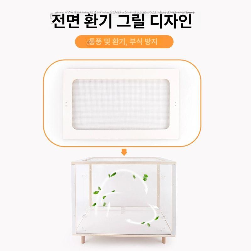 햄스터 아크릴 케이지 새장 부켓스테이트 미니펫 모든 스타일의 프리사이즈는 완전히 - 상세 이미지 5