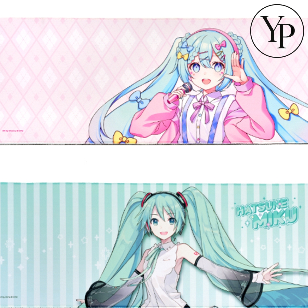 미쿠 데스크 장패드 캐릭터 논슬립 키보드 마우스 매트 컴퓨터