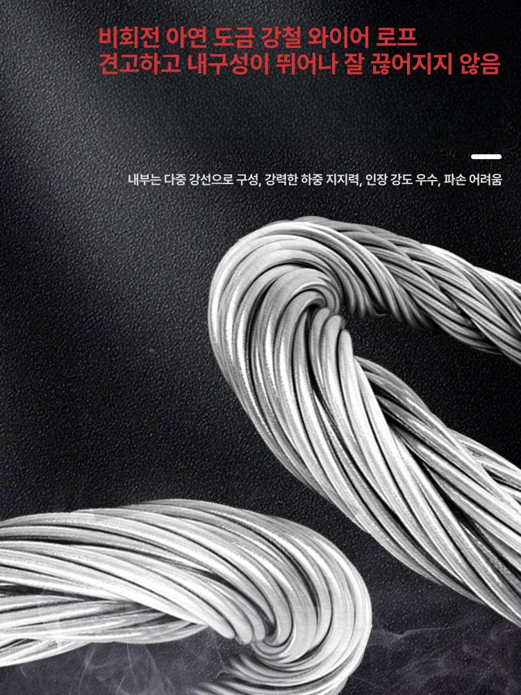 모터 윈치 소형 산업용 기중기 도르래 휴대용 리프트 PA1200-30M 스위치형.14종 - 상세 이미지 4