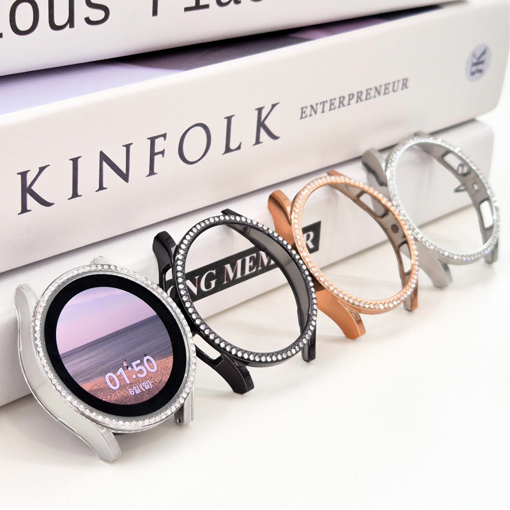 갤럭시 워치5 갤럭시워치4 풀커버 케이스 강화유리