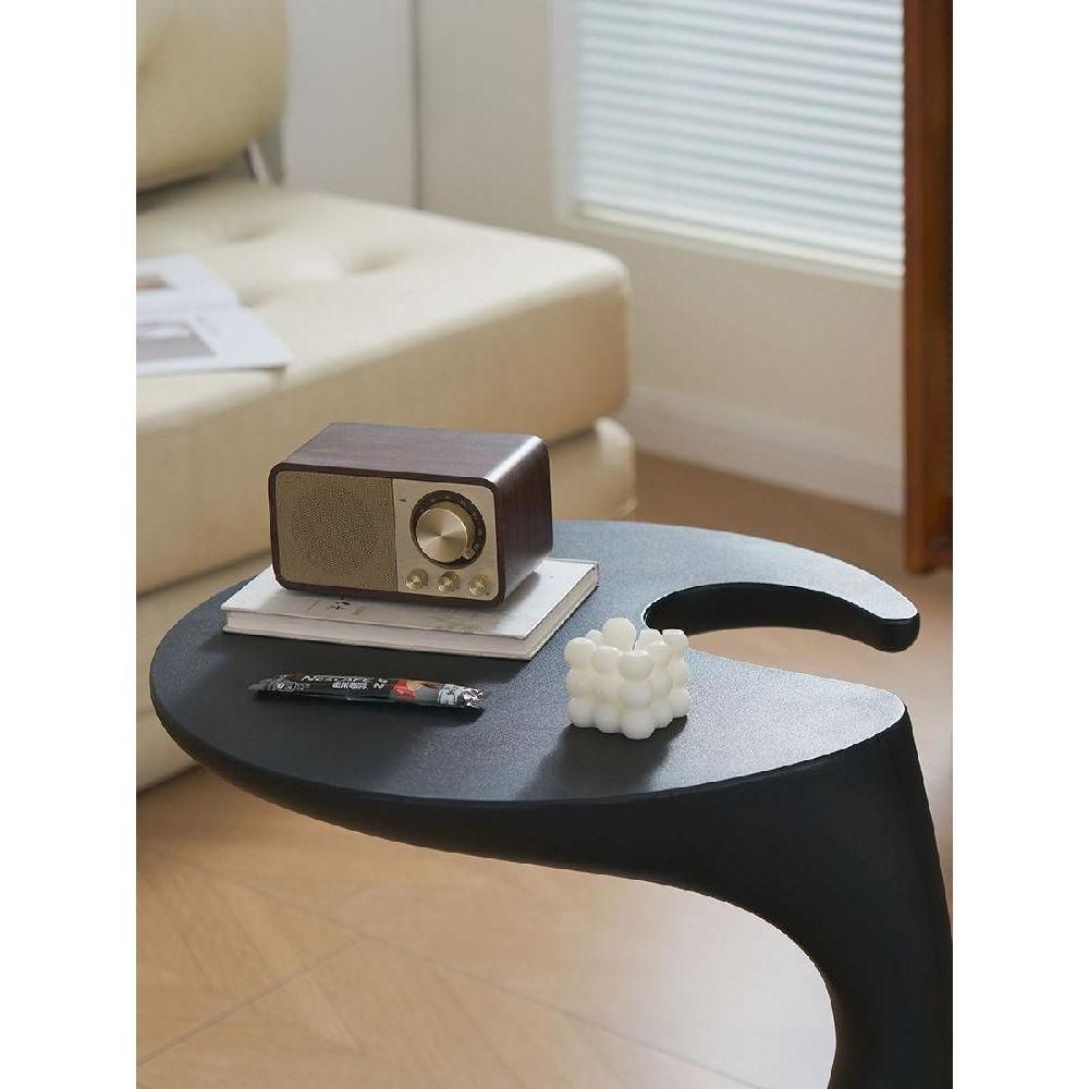 돌고래 사이드테이블 거실 소파옆 티테이블 협탁 블랙