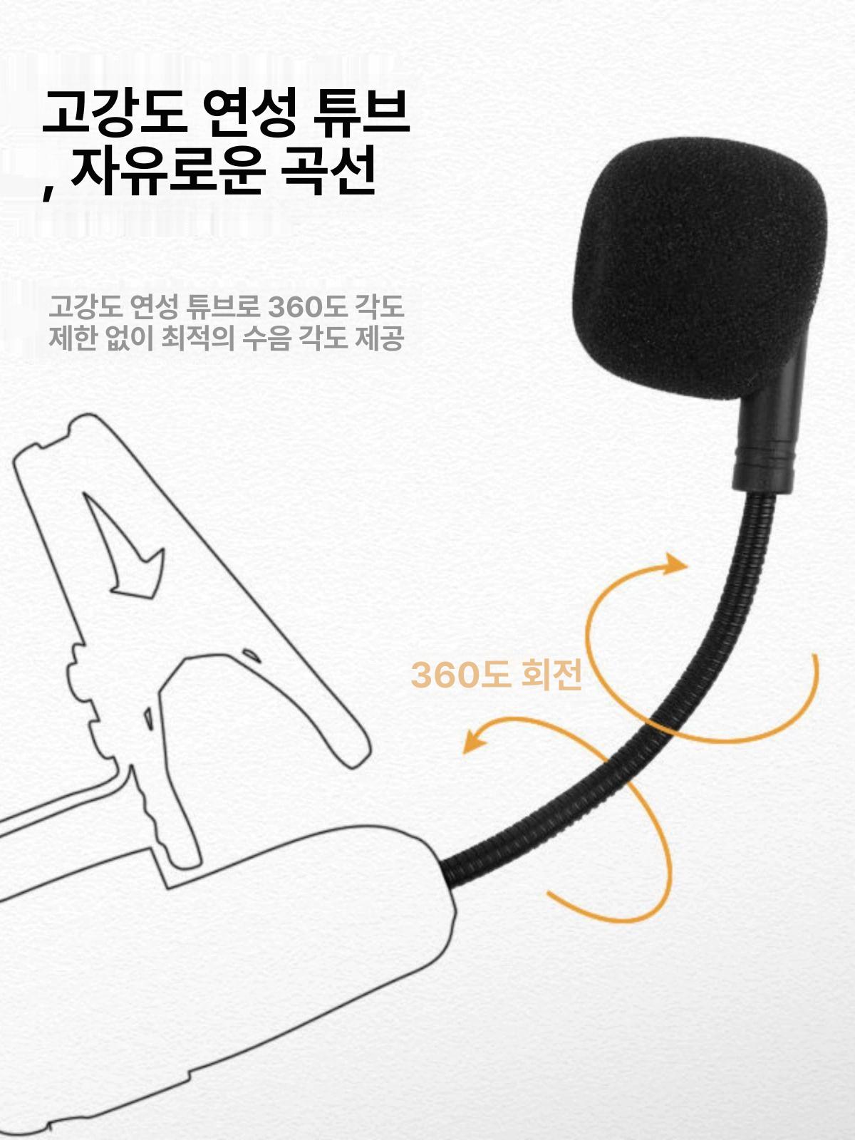 색소폰 무선마이크 야외 휴대용 공연용 행사용 스피커 색소폰 전용 무선 마이크+311 10W - 상세 이미지 5