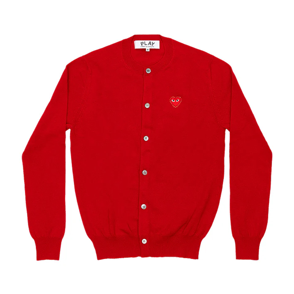 [해외] 꼼데가르송 가디건 Unisex Round Neck Cardigan AX-N802-051 S사이즈 재고보유 - 상세 이미지 2