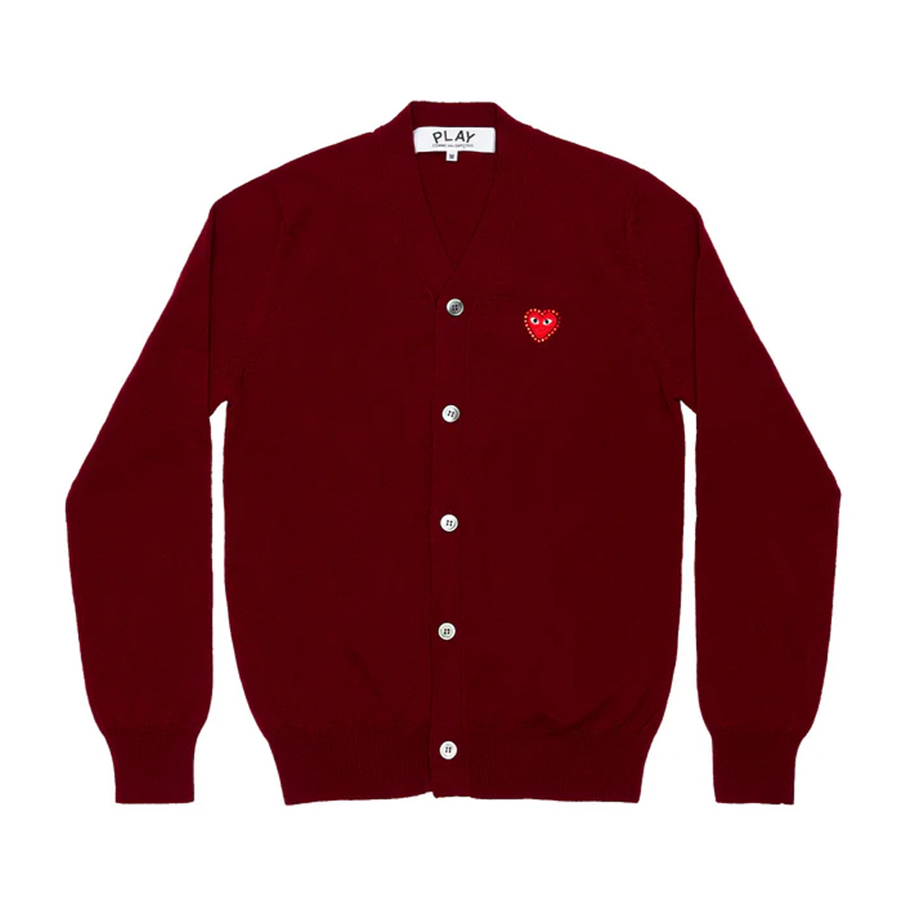 [해외] 꼼데가르송 가디건 Unisex V-Neck Cardigan AX-N803-051 S사이즈 재고보유 - 상세 이미지 3