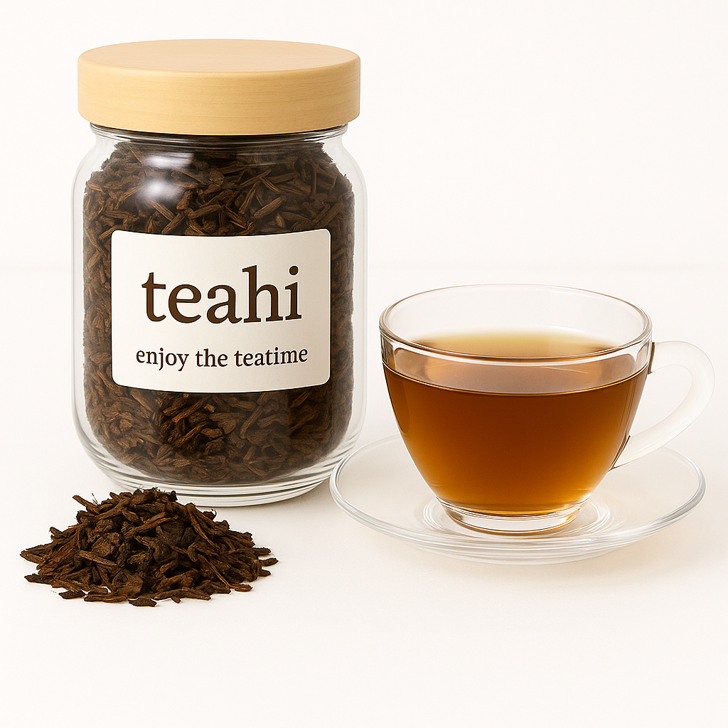 유기농 호지차 호지티 호우지차 hojicha 호지녹차 볶은녹차 잎차100% - 메인 이미지