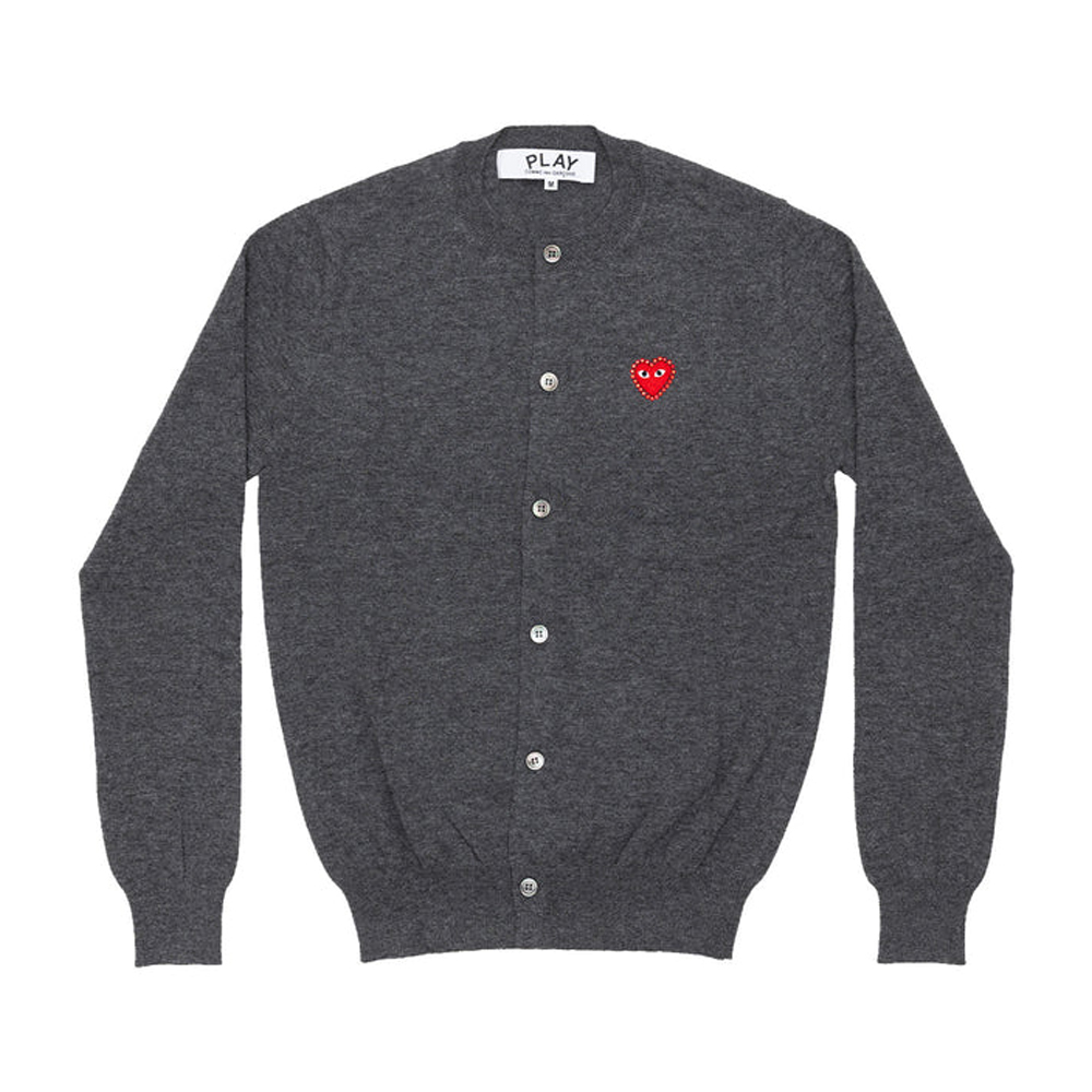 [해외] 꼼데가르송 가디건 Unisex Round Neck Cardigan AX-N802-051 S사이즈 재고보유 - 상세 이미지 4