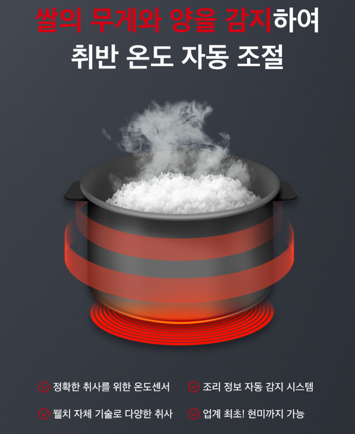 업소용전기밥솥 업소용취반기 대용량 전기압력밥솥 영업용 취사기 급식 식당 웰치 100인 잡곡 현미