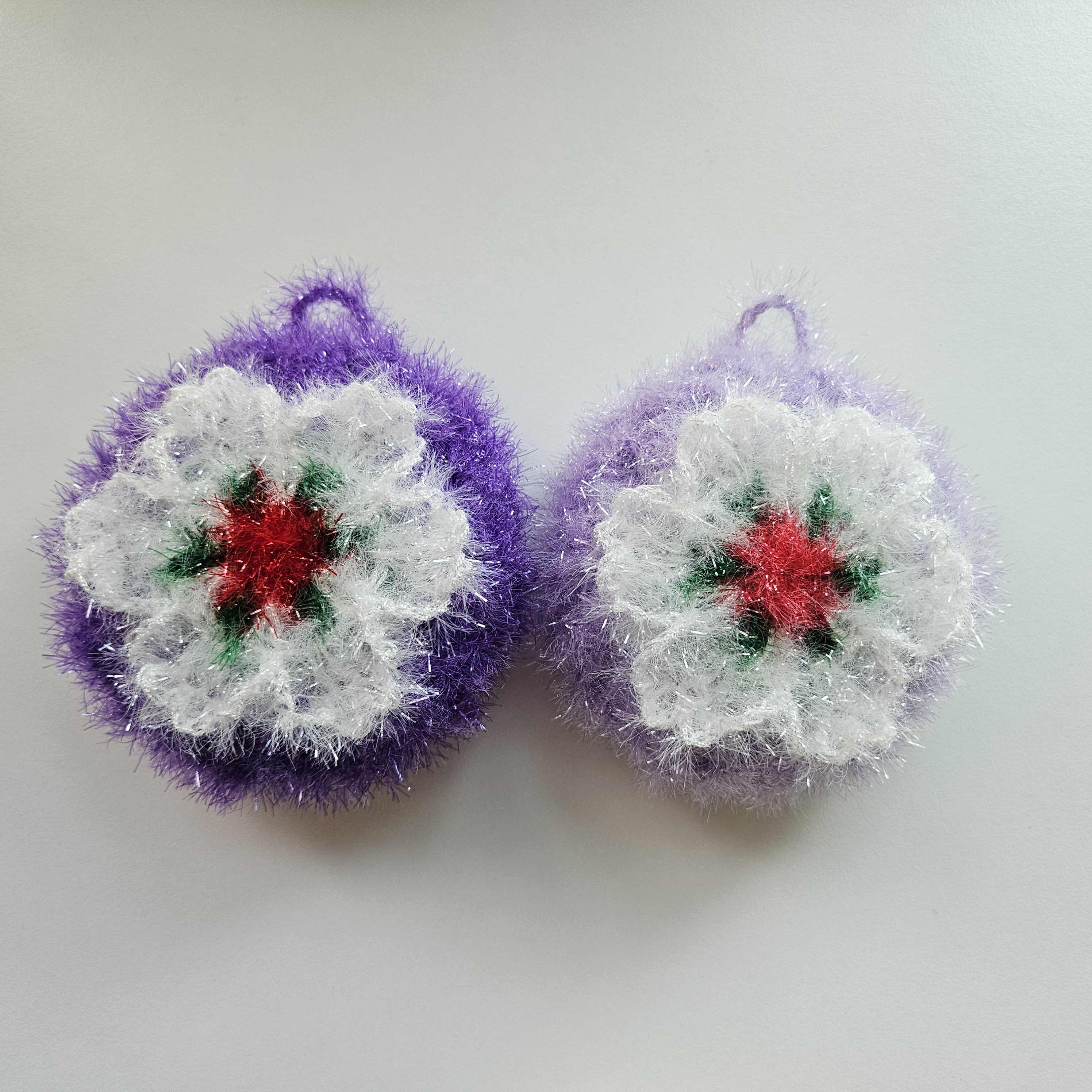 로코코 그래니 호빵 손뜨개 수세미 핸드메이드 뜨개 주방 설거지 - 상세 이미지 4
