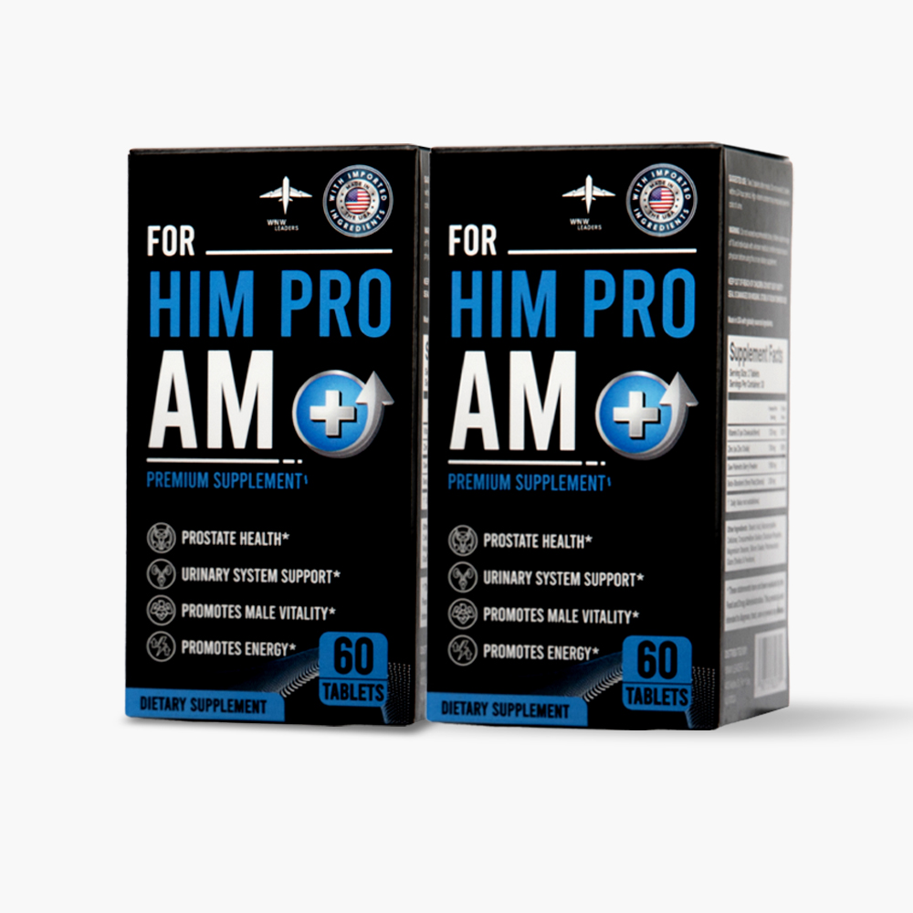 미국FDA 쏘팔메토 전립선 영양제 최다 함량 힘프로AM 60캡슐, 2개