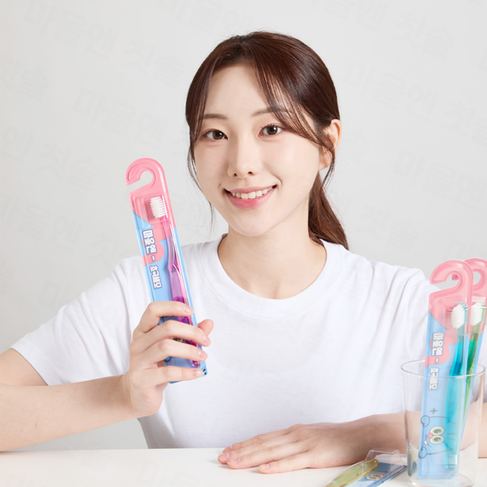 만다린망고 치과칫솔 미세모 부드러운모 일반모 저자극 치석제거 미백 잇몸건강 1개 이미지 7