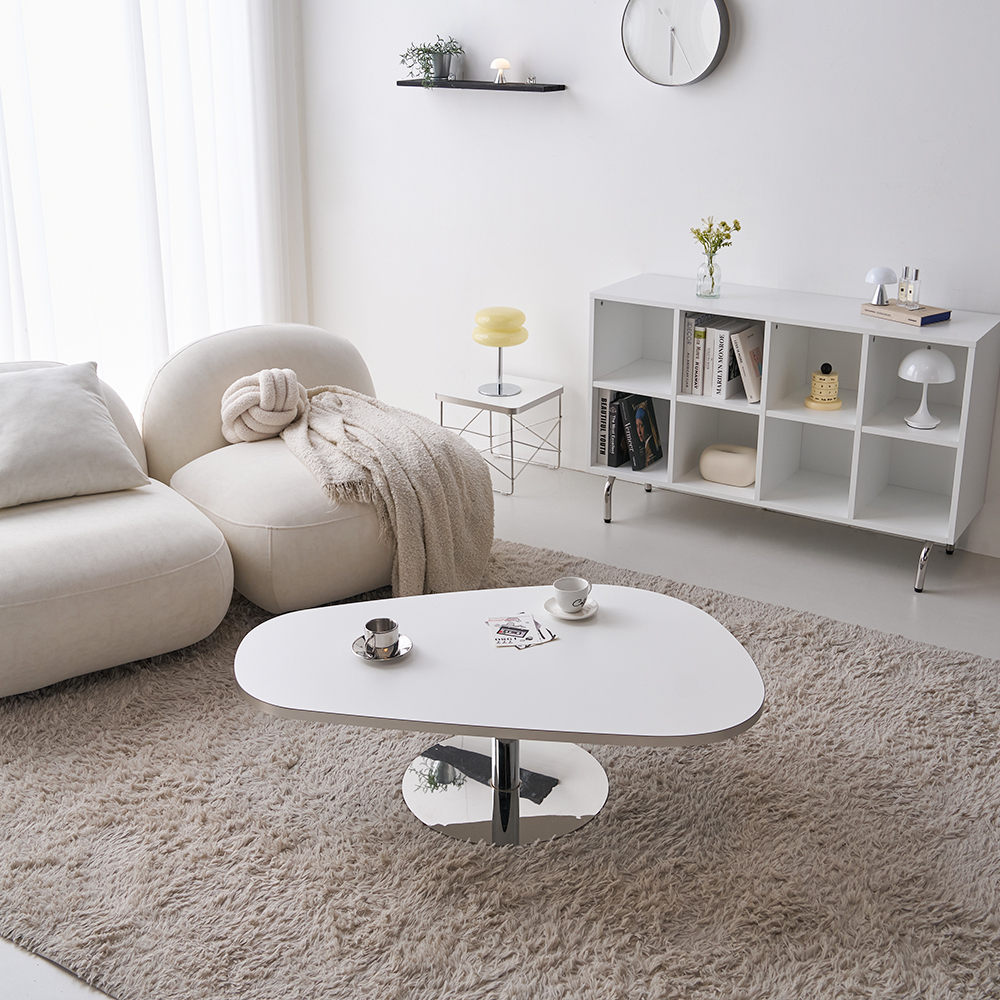 루밍 비정형 쇼파테이블 거실탁자