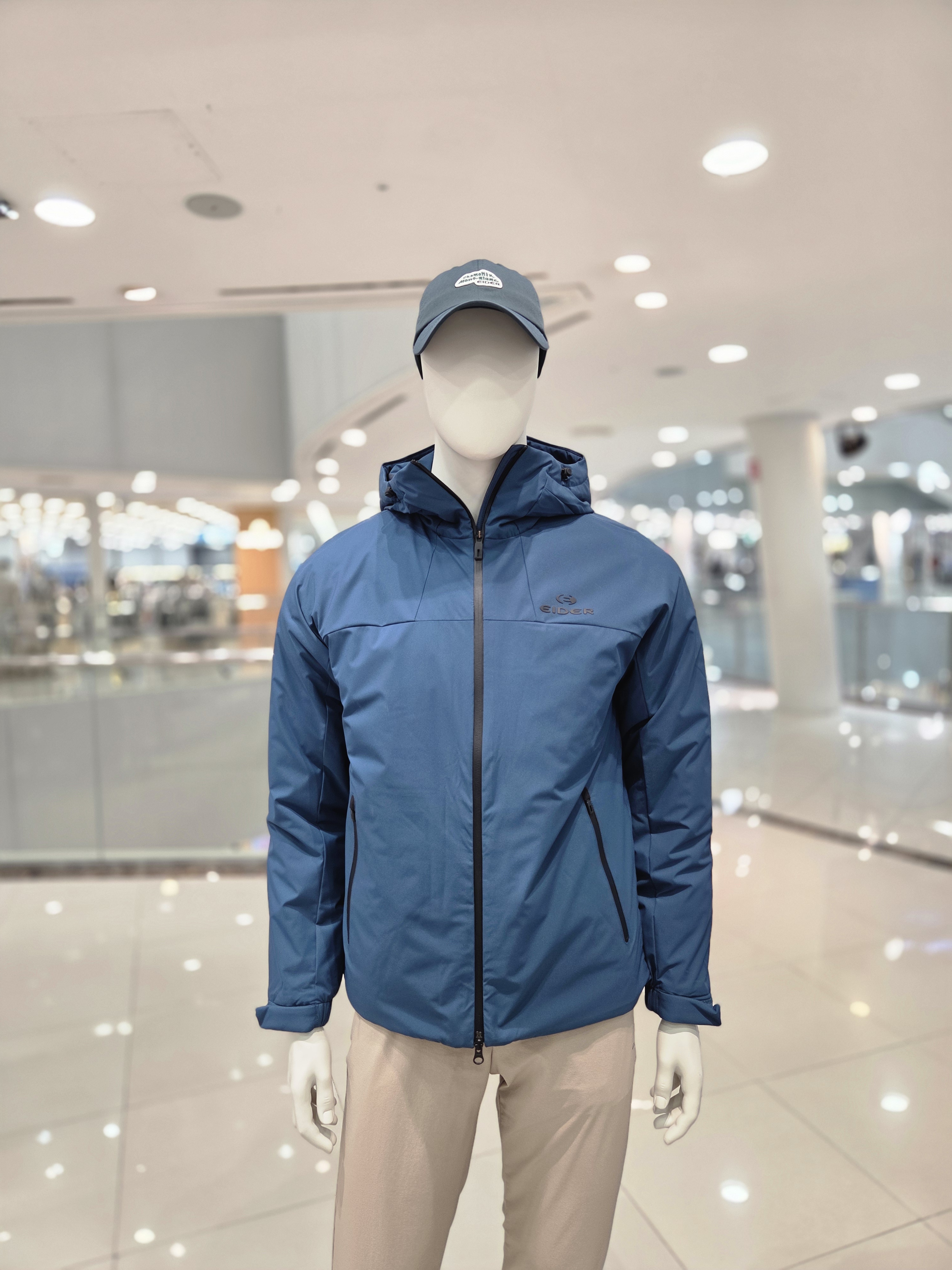 아이더 남성 슬림 경량 패딩 다운자켓 모션퍼스트 MW24503