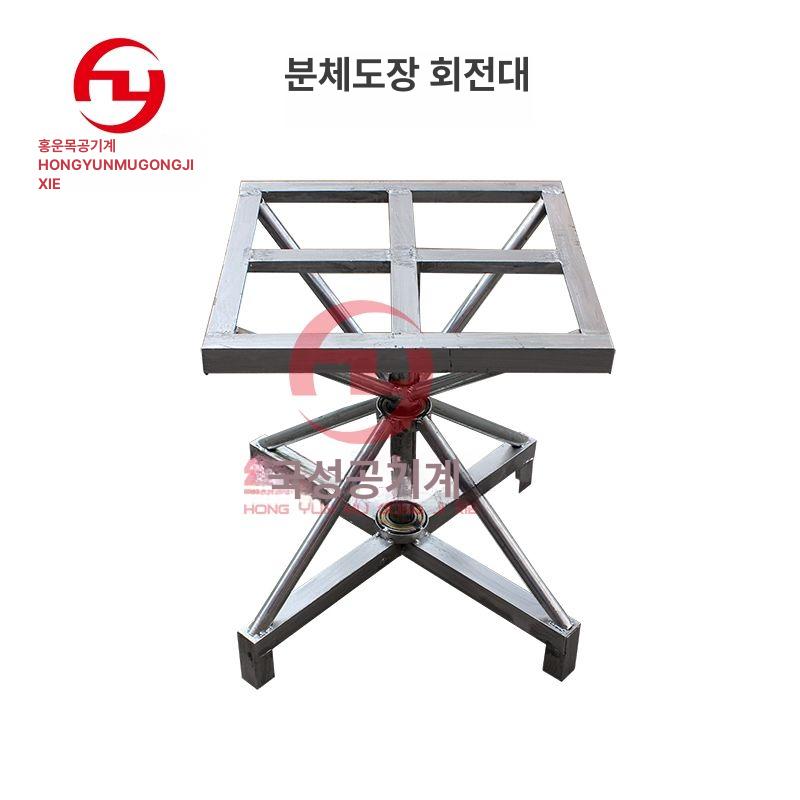 박스 포장 회전 반지함 택배상자 래핑 펜던트 작업대 상판 500x500x높이 600-800 - 상세 이미지 2