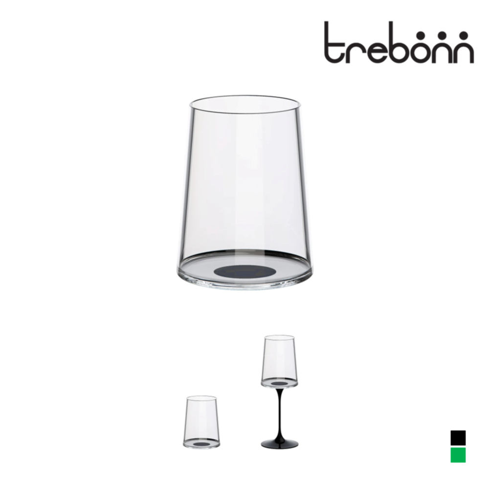 Trebonn 크리스탈 스플릿 글라스 화이트 와인잔 2개 세트 - 상품 이미지