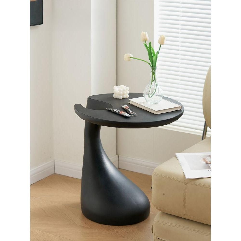 돌고래 사이드테이블 거실 소파옆 티테이블 협탁 블랙
