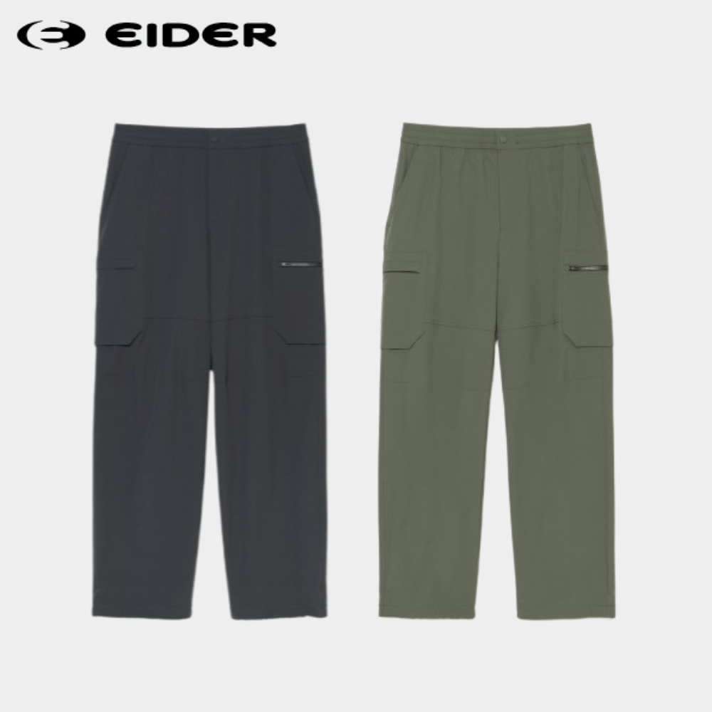 아이더 남성 와이드 팬츠 기능성 가을 데일리 캐주얼 바지 - 상품 이미지