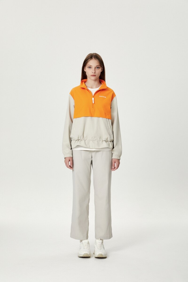 아이더 여성 캐주얼 가을 데일리룩 세미 와이드 팬츠 - 상세 이미지 2