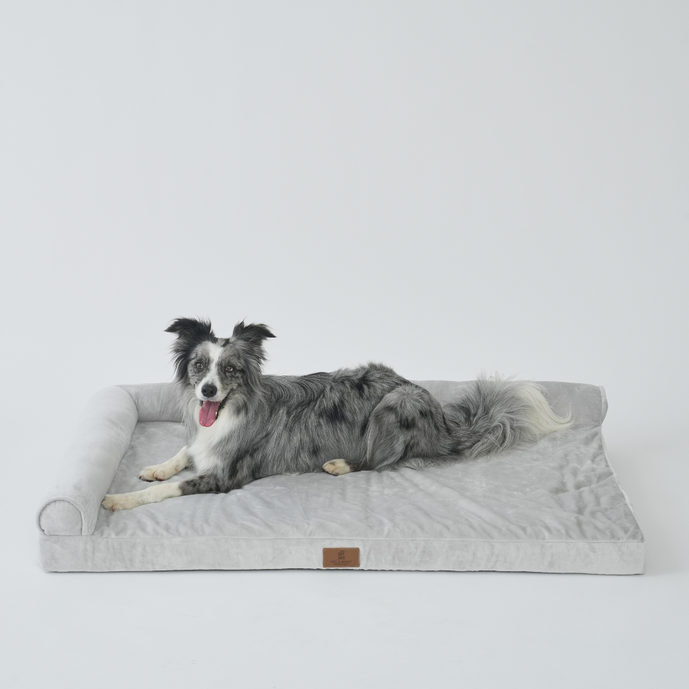 대형견 방석 사각 베개 방석 강아지 L자형 쿠션 소파 침대 매트 XL 03 펫앤마마