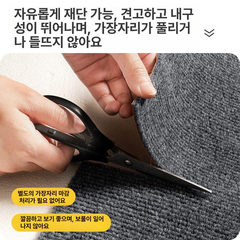 현관발매트 대형 신발장 현관 카페 미끄럼방지 매장 그레이 TPE 단조 - 상세 이미지 2
