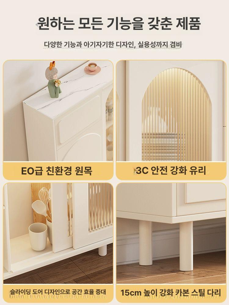 폭좁은수납장 얇은수납장 틈새 철제 주방 선반 수납장 업그레이드 암석판 1.2m 30cm - 상세 이미지 5