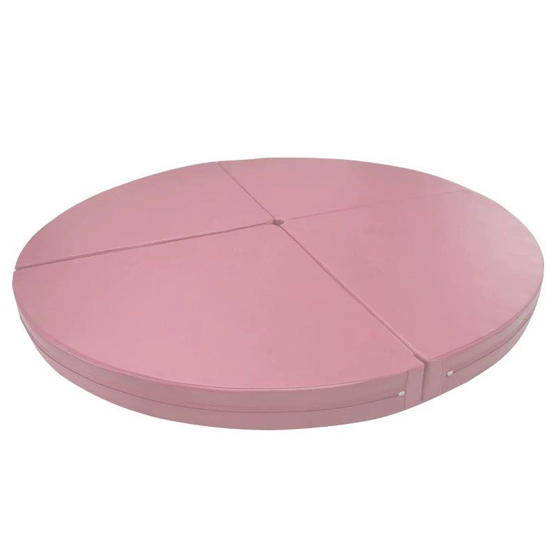 폴댄스매트 안전 보호 부상 대형 공중 직경 폴매트 직경 1.6mx두께 5cm - 상품 이미지