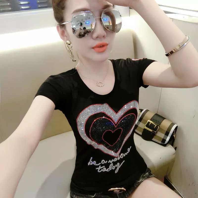 브이넥 라인댄스상의 댄스복상의 댄스복 라틴댄스 프릴 블랙 열전사-나비 - 상세 이미지 4