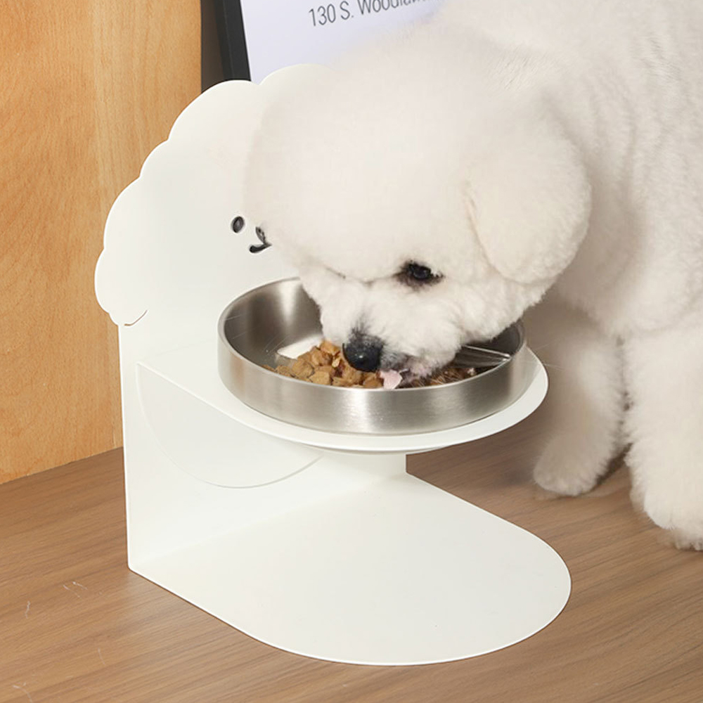 강아지 밥그릇 강아지 물그릇 고양이 식기 애견 높이 조절 식탁
