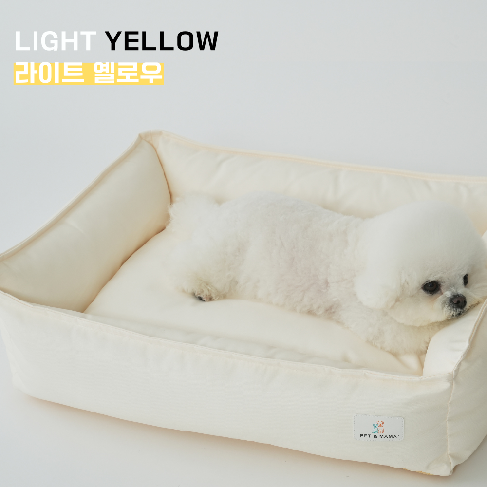 펫앤마마 강아지 마약 방석 파스텔 여름 애견 사각 꿀잠 방석 M 이미지 7