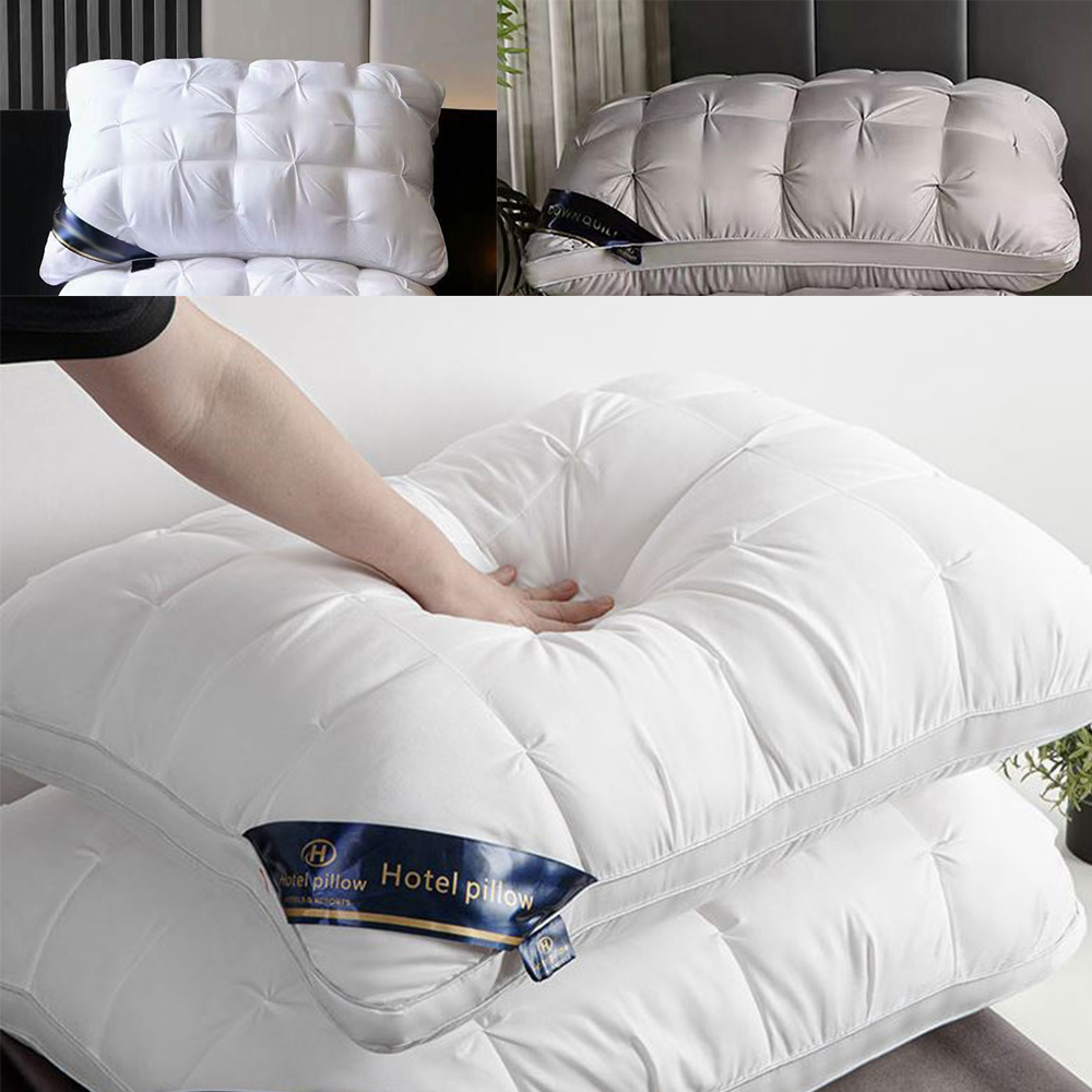 호텔 숙면 베개 폭신한 통기성 배게 꿀잠 목곡선 필로우
