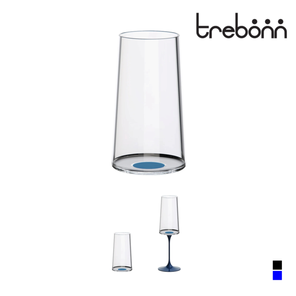 Trebonn 크리스탈 스플릿 글라스 하이볼잔 2개 세트 - 상품 이미지