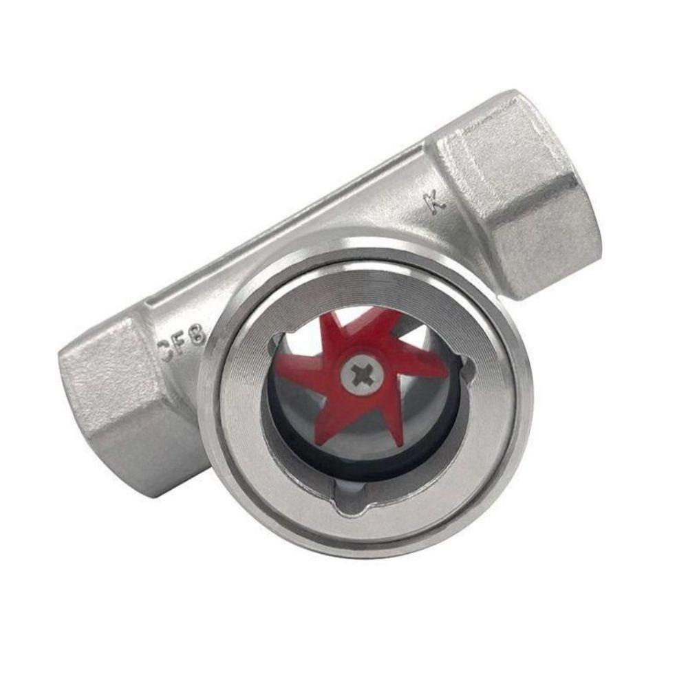 사이트글라스 임팰러 스테인레스 B.304스텐 DN25 53x110mm NPT - 상품 이미지