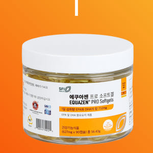 [1개월분] 에쿠아젠 프로 소프트겔 오메가3 오메가6 어린이 청소년 수험... 맛있게 먹은 솔직 후기 - 상품 이미지 1