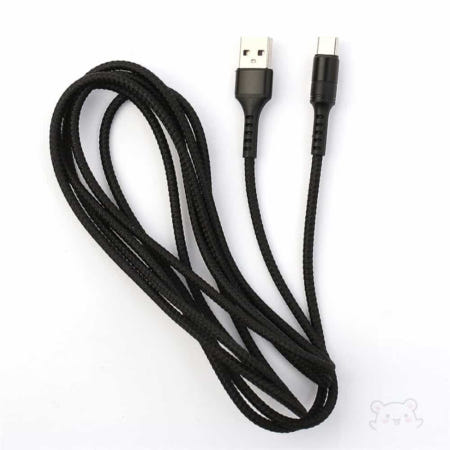 YWstore C타입 고속 충전케이블 2M 블랙 휴대폰충전케이블