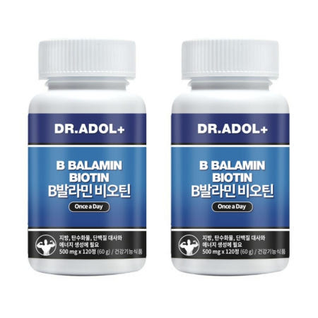 닥터아돌 B발라민 비오틴 징크비오틴 징코비오틴 효능 내돈내산 후기 B발라일 2개