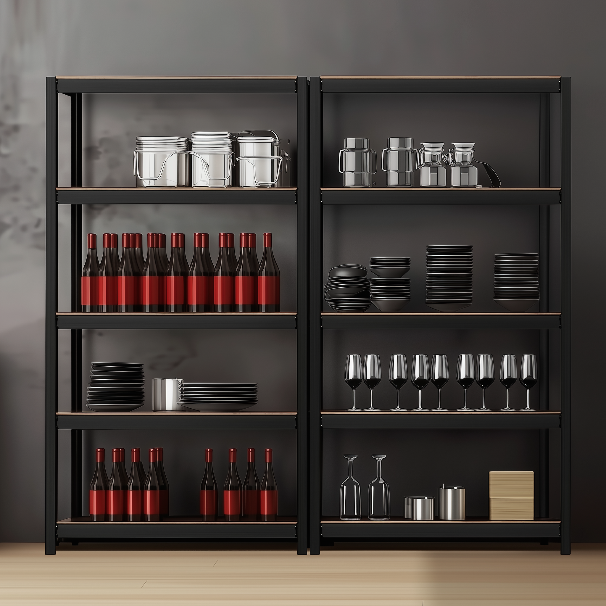 와인장 장식장 피규어장 건담 양주 레고장 진열장 홈던트하우스 3003001200 5단