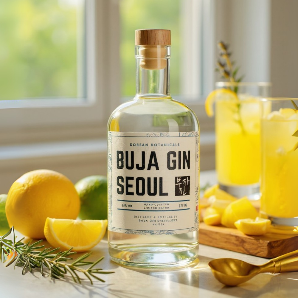 부자진 시그니처 44도 프리미엄 크래프트 진 한국 증류주 (BUJA GIN) 200ml, 1개 이미지 8
