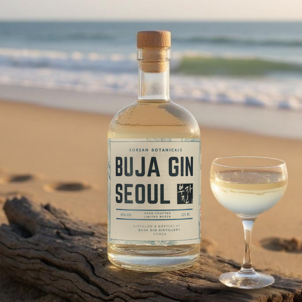 부자진 시그니처 44도 프리미엄 크래프트 진 한국 증류주 (BUJA GIN) 525ml, 1개 - 상세 이미지 5