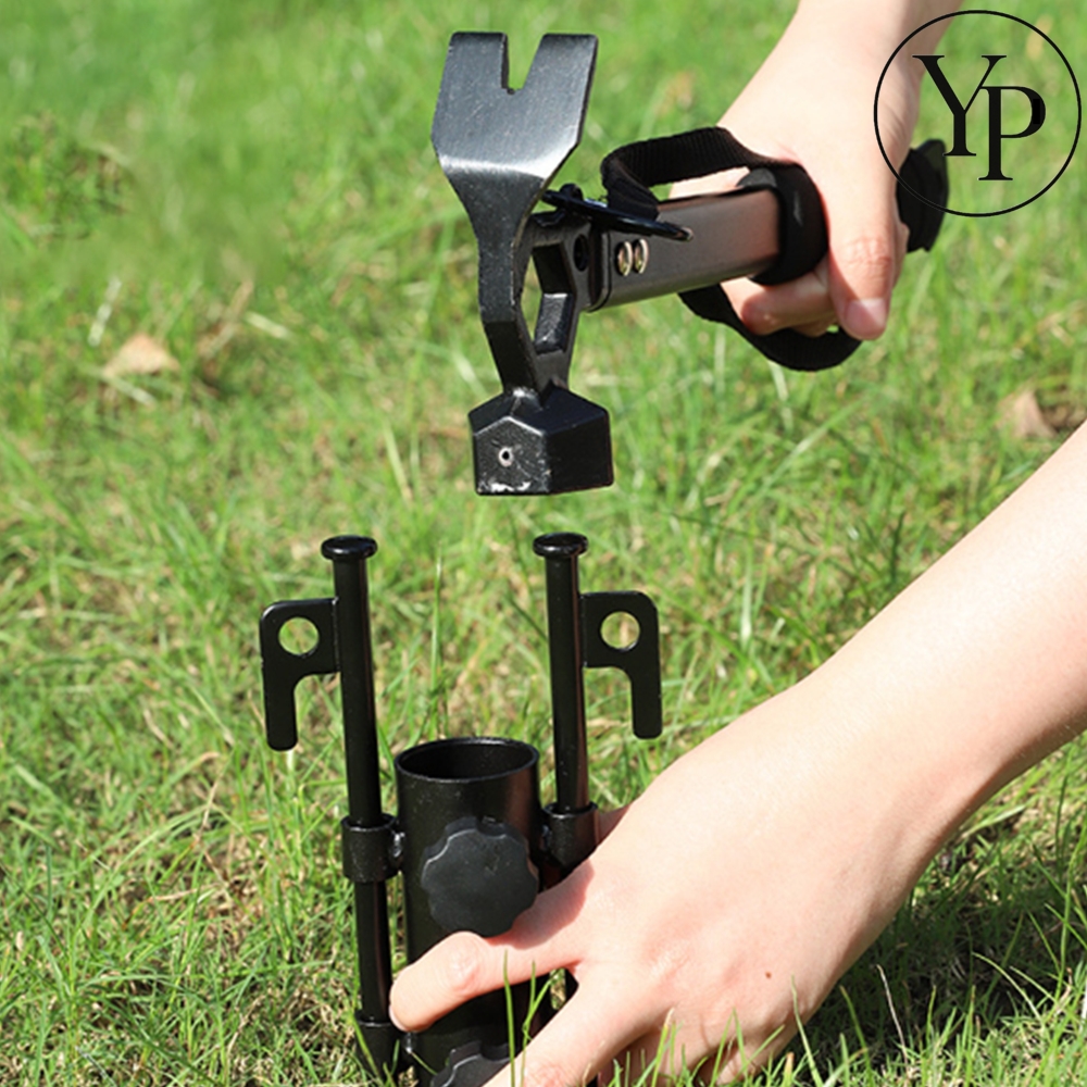 타프 고정 홀더 지지대 캐노피 천막 기둥 고정장치 운동회 행사 페스티벌