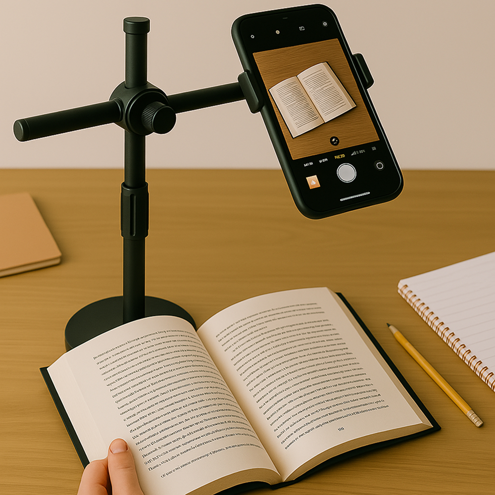 수직 촬영 거치대 항공샷 유튜브 고정대 북스캔 포인트뷰 라이브방송 방송용 영상촬영 거치대