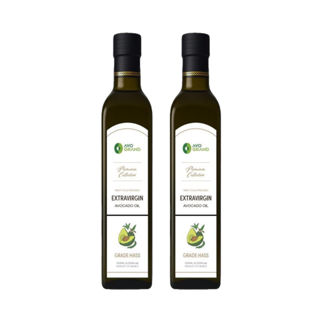 아보그랜드 멕시코 HASS 등급 엑스트라버진 아보카도오일 500ml, 2개 - 상품 이미지