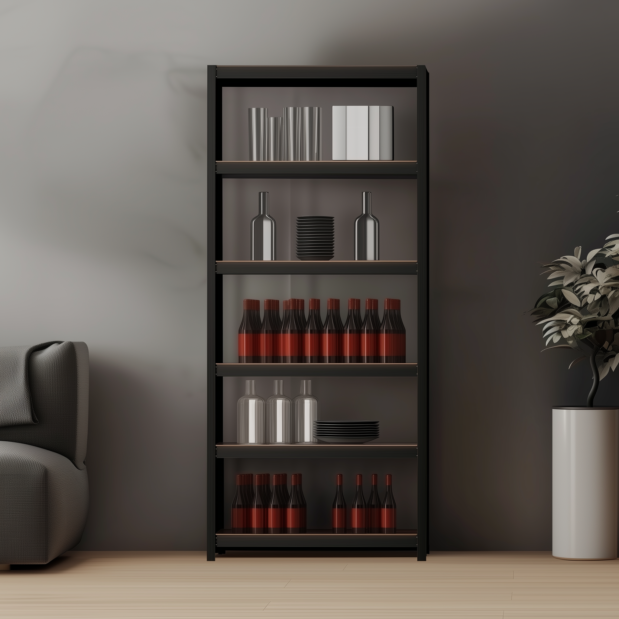 와인장 장식장 피규어장 건담 양주 레고장 진열장 홈던트하우스 3003001200 6단