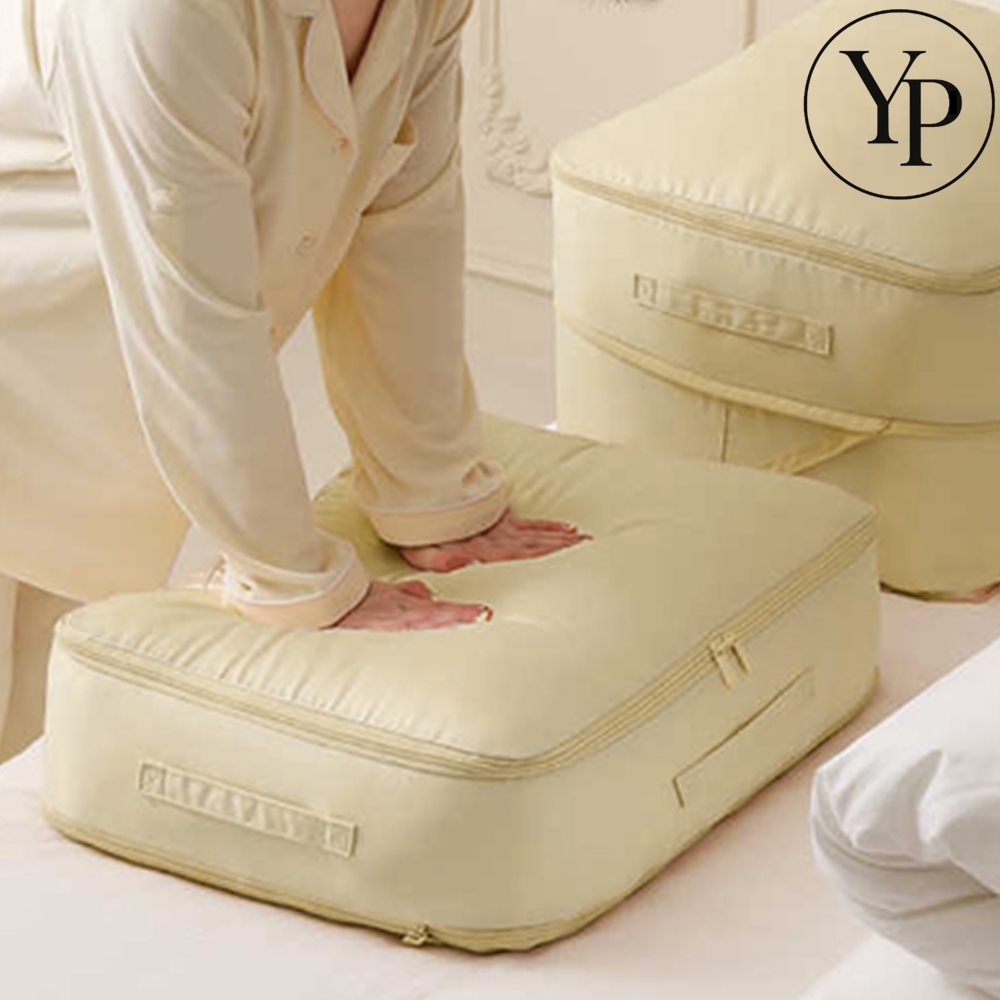 이불 압축팩 지퍼 진공팩 빵빵한 패딩 보관함