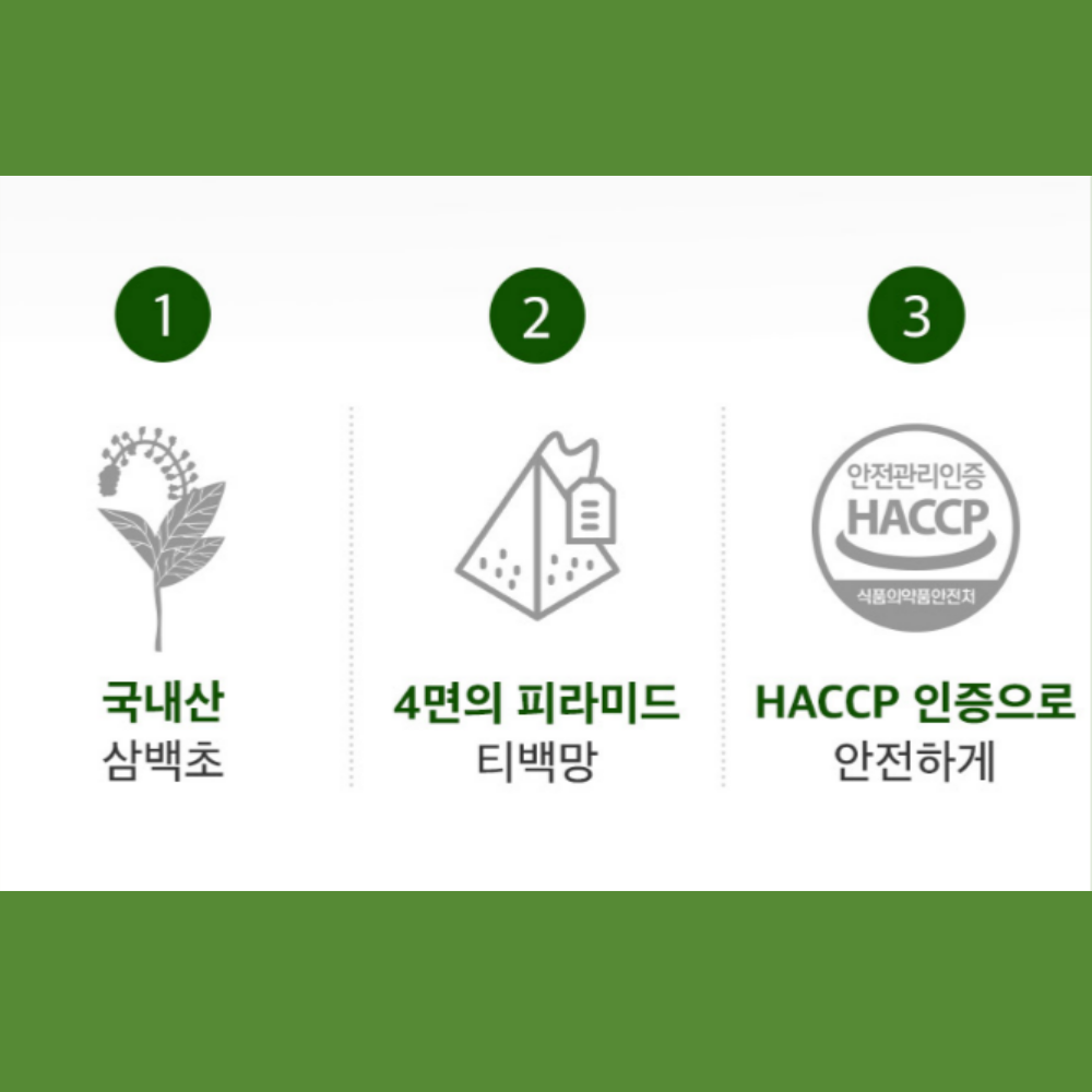 삼백초차 50티백3팩 100% 국산 삼백초 효능 - 상세 이미지 2