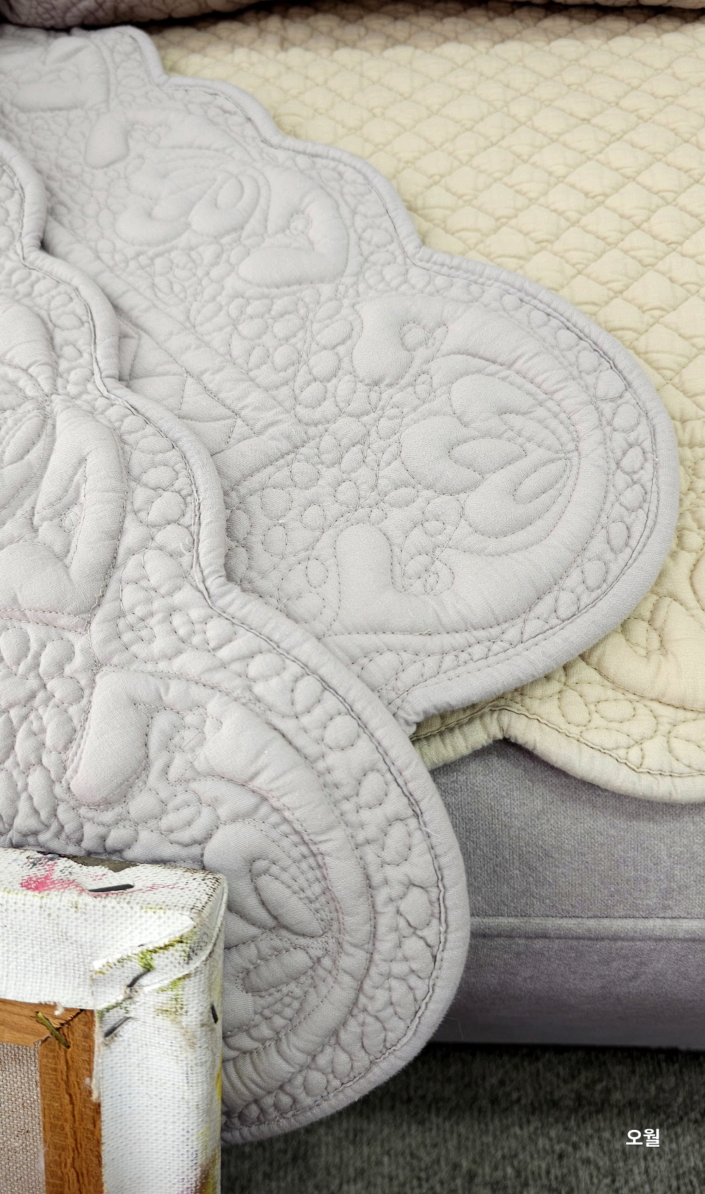 리안 목화 워싱 쇼파패드4인용 3인용 소파패드 덮개 깔개