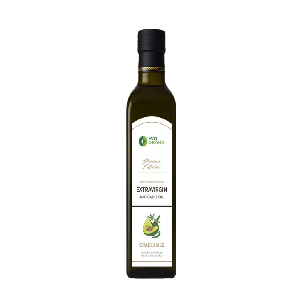 아보그랜드 멕시코 HASS 등급 엑스트라버진 아보카도오일 500ml, 1개 - 상품 이미지