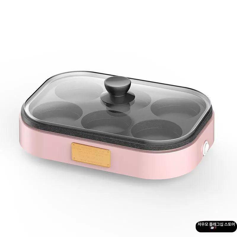 계란 후라이 전기팬 분식집 식당 맥반석 블랙 - 상세 이미지 5