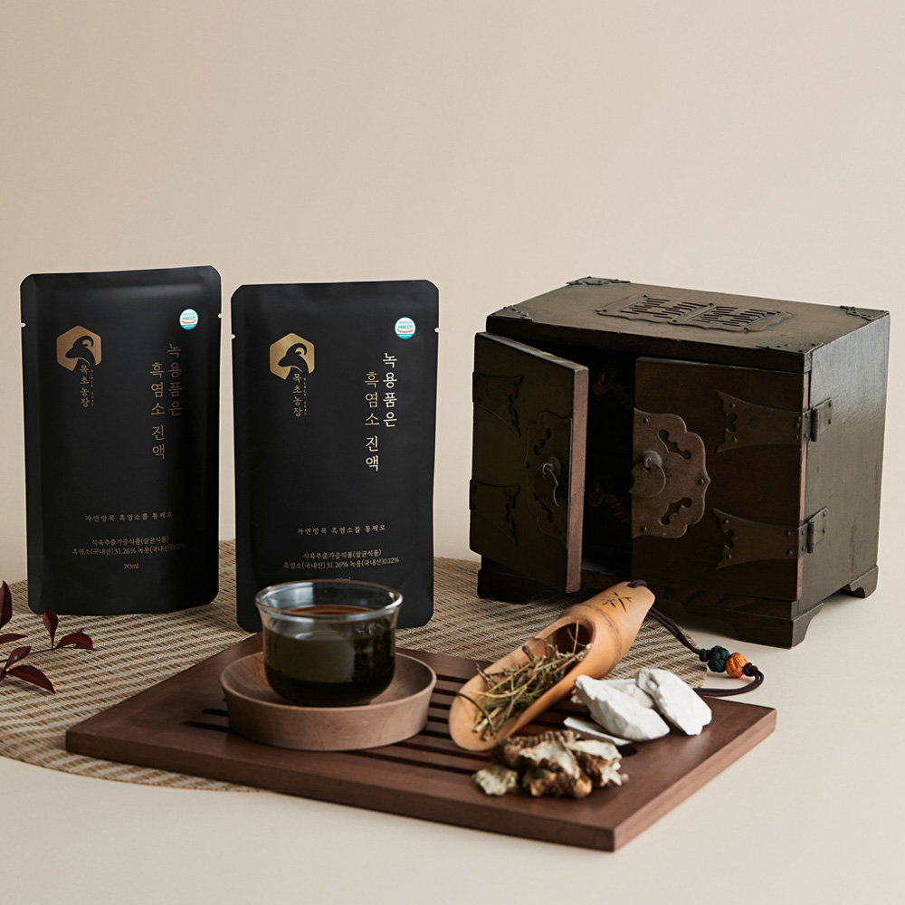 목초농장 녹용 품은 흑염소진액 엑기스 흑염소즙 70ml x 30개입 이미지 3