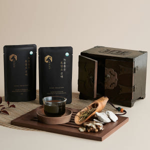 목초농장 녹용 품은 흑염소진액 엑기스 흑염소즙 70ml x 30개입 맛있게 먹은 솔직 후기 - 상품 이미지 3