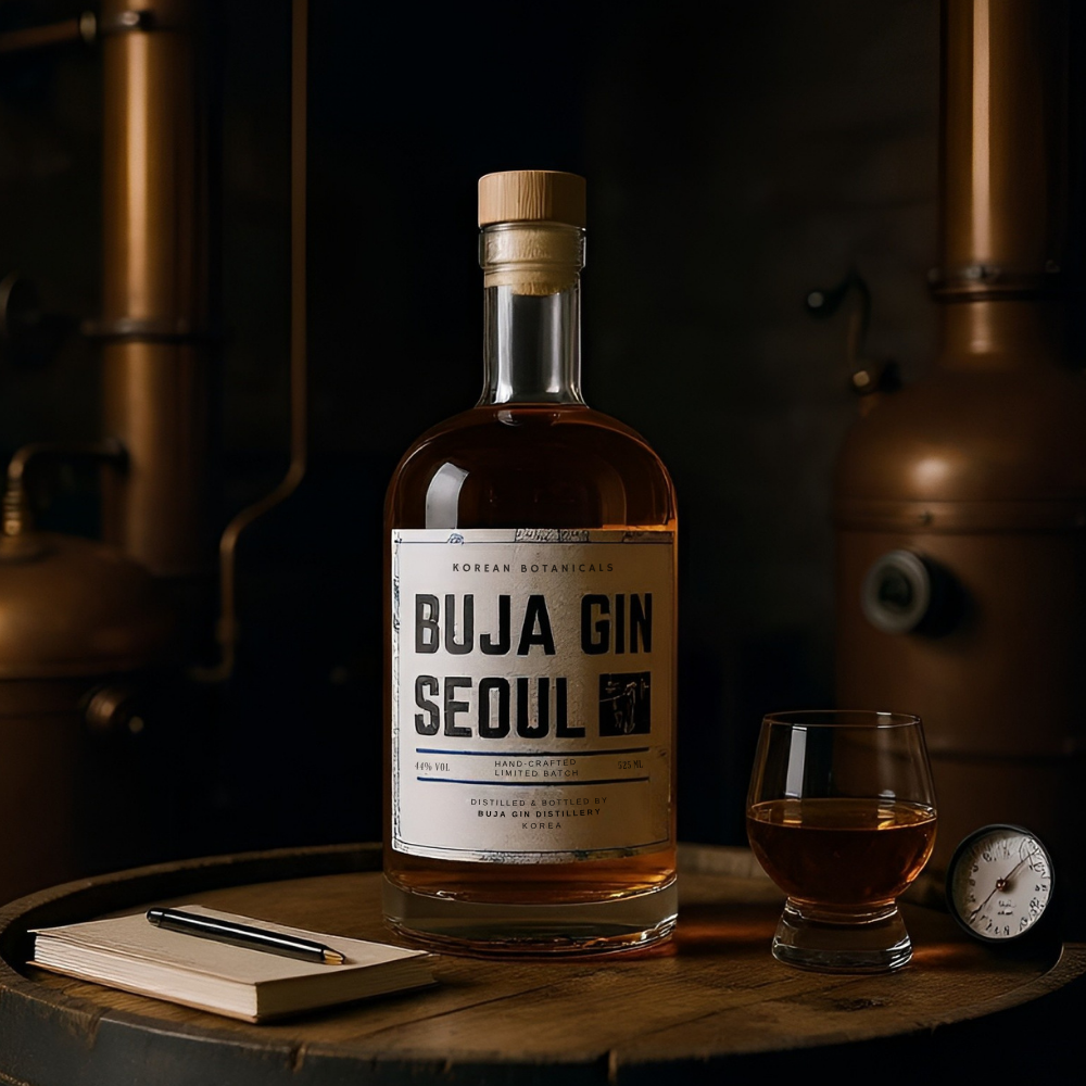 부자진 오크 44도 칵테일 진 홈바 증류주 (BUJA GIN) 525ml, 1개 이미지 7