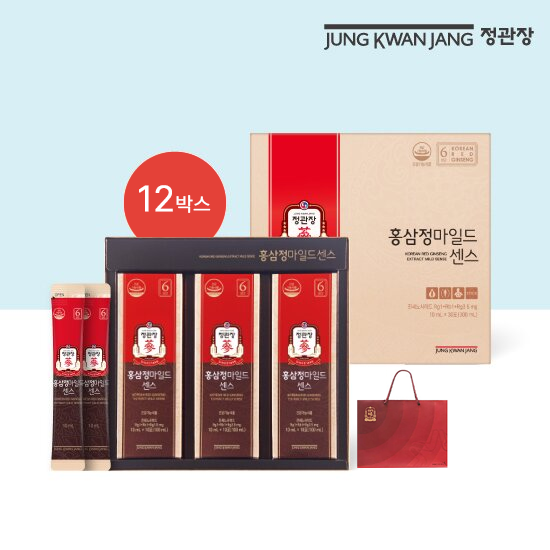 정관장 홍삼정 마일드 센스 12박스 + 쇼핑백 디에스몰